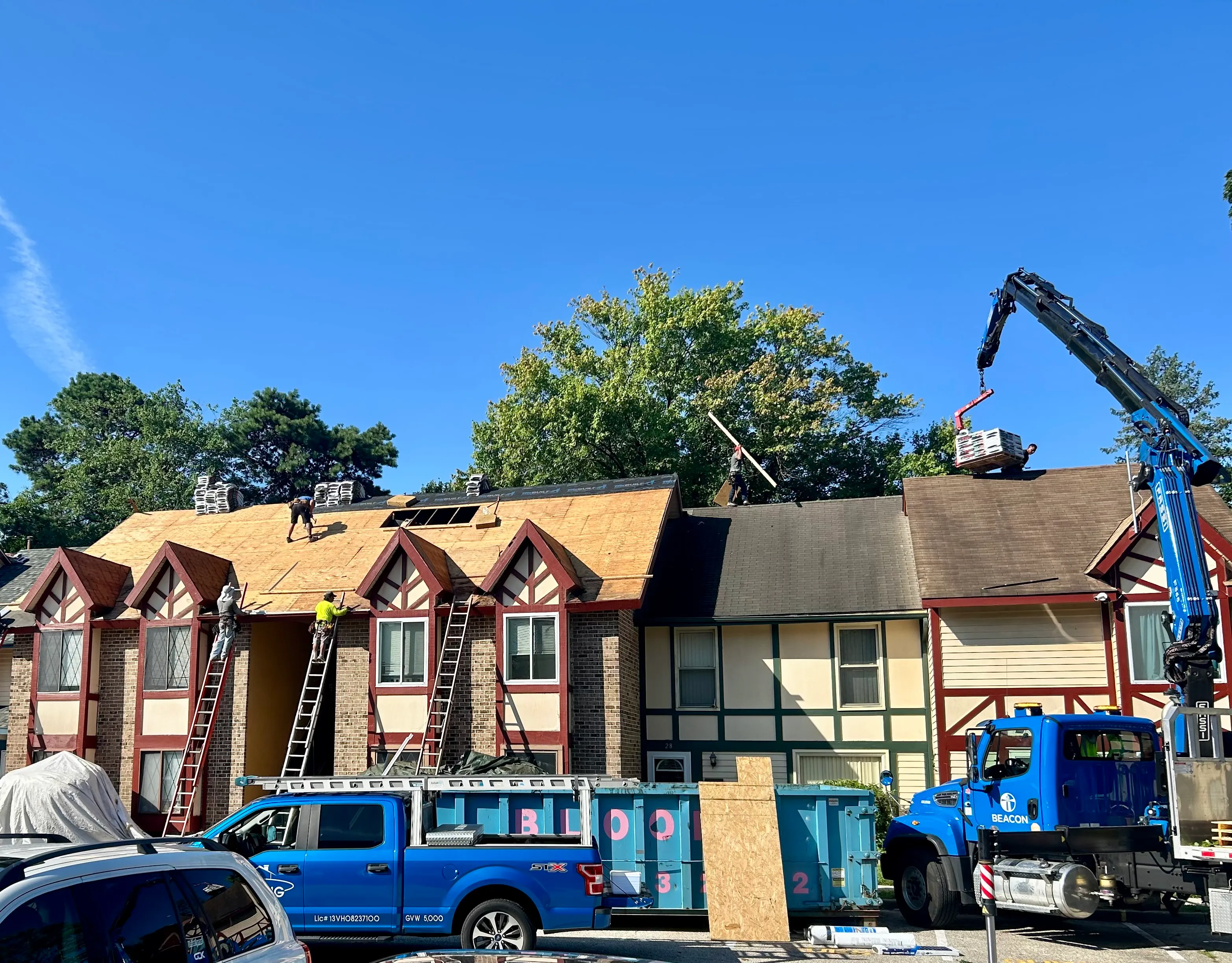 Townhouse Roofing hero image