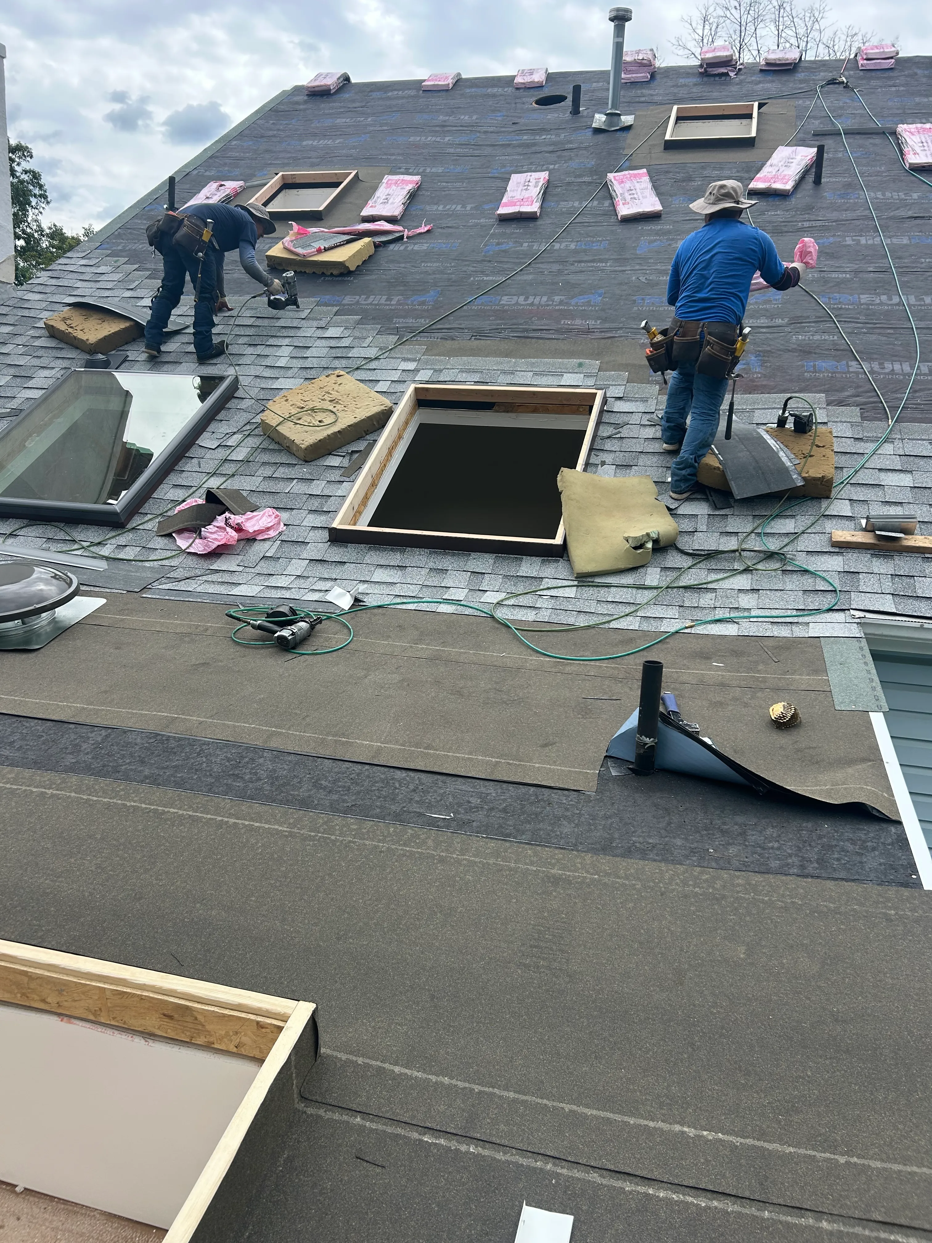 Skylight installation